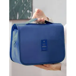 Aura Navy Blue Water Resistant Makeup Storage Bags Travel Accessory-picture-30