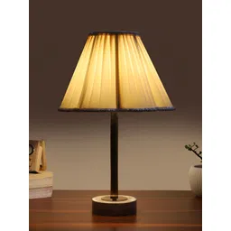Aura Off White Metal Frustum Shaped Table Lamp-picture-21