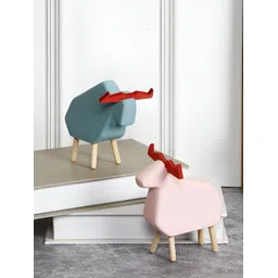 Aura Peach-Coloured 2 Pcs Cow Figurine Showpieces-picture-41