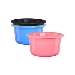 Aura Pink & Blue 3 Pieces Bath Accessories Set-picture-24