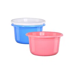 Aura Pink & Blue 3 Pieces Bath Accessories Set-picture-23