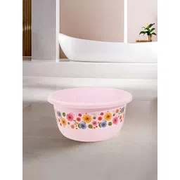 Aura Pink & Yellow 2 Pieces Printed Bath Accessories image 3