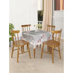 Aura Pink Printed 4-Seater Table Cover-picture-27