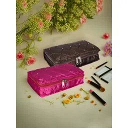 Aura Pink Set of 2 Regular Jewellery Organiser Organisers-picture-32