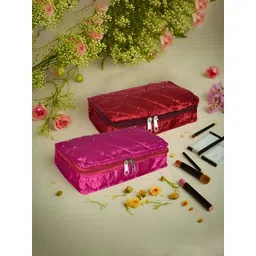 Aura Pink Set of 2 Regular Jewellery Organiser Organisers-picture-14