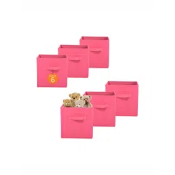 Aura Pink Set of 6 Regular Multi-Utility Organisers-picture-29