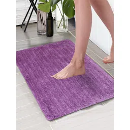Aura Purple 1850 GSM Anti Skid Microfiber Bath Rugs-picture-28