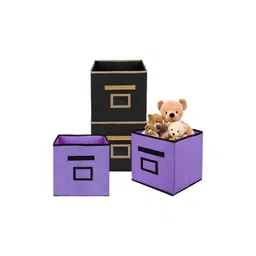 Aura Purple & Black 4 Pieces Multi-Utility Organisers-picture-23