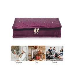 Aura Purple Set of 1 Regular Jewellery Organiser Organisers image 4