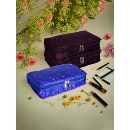 Aura Purple Set of 3 Regular Jewellery Organiser Organisers-picture-27