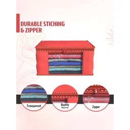 Aura Red 12 Pieces Drawer Organisers image 3