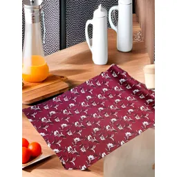 Aura Red & White Water Resistant Shelf Liner Organisers-picture-21