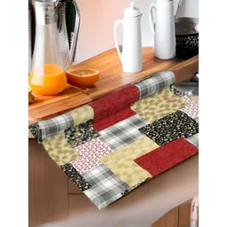 Aura Red Set of 1 Water Resistant Shelf Liner Organisers-picture-17