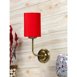 Aura Red Traditional Cylinder Shaped Shaped Wall Lamp-picture-46