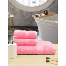 Aura Set of 3 Solid Cotton 550 GSM Towel Set-picture-43