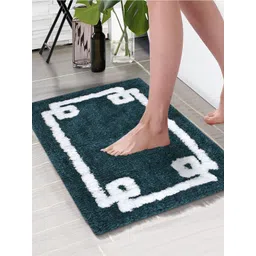 Aura Teal Blue & White 1850 GSM Bath Mat-picture-23