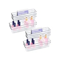 Aura Transparent 12 Pieces Drawer Organisers-picture-10