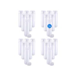 Aura Transparent 24 Piece Plastic Solid Water Bottle-1000ML-picture-31
