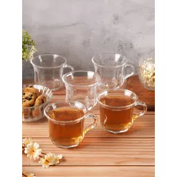 Aura Transparent 6 Pieces Glossy Glass Cups-picture-16
