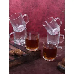 Aura Transparent Solid Glass Transparent Mugs Set of Cups and Mugs-picture-32