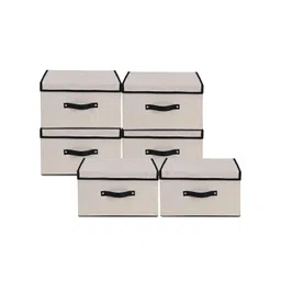 Aura White & Black 6 Pieces Drawer Organisers-picture-23