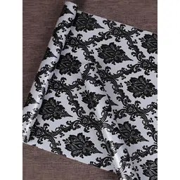 Aura White & Black Printed Self Adhesive Wall Sticker-picture-22