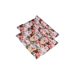 Aura White & Pink 2 Pieces Gulab-Design Shelf Liner Organisers-picture-36