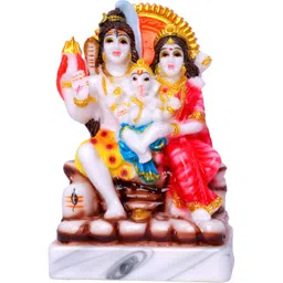 Aura White & Pink Religious Idol Showpiece-picture-19