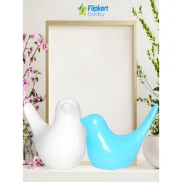 Aura White Figurine Birds and Animals Showpiece-picture-21