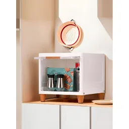 Aura White Set of 1 Regular Drawer Organiser Organisers-picture-36