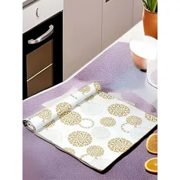 Aura White Set of 1 Water Resistant Shelf Liner Organisers-picture-25