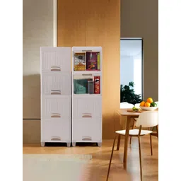 Aura White Set of 6 Regular Multi-Utility Organisers-picture-22