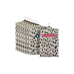 Aura White Set of 8 Regular Wardrobe Multi-Utility Organisers-picture-18