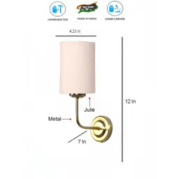 Aura White Traditional Cylinder Shaped Wall Lamp-picture-20