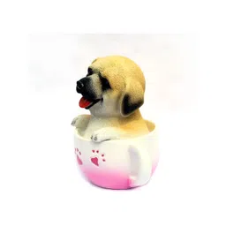 Aura Yellow Puppy Figurine Showpiece-image-40