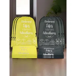 Aura Yellow Set of 6 Water Resistant Multi-Utility Organisers-picture-15