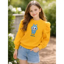 Aura Glam Girls Cotton Blend Tops-picture-30