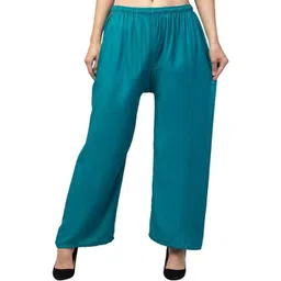 Aura Glam Women Rayon Palazzos-picture-25