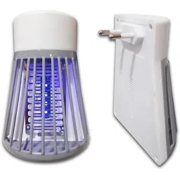 Auraaq Eco Friendly Electronic Led Mosquito Lamp Plug in Powered Killer for Home Working Purely in Physical Mosquito Eradication Technique to Kill Mosquito Completely Pack of 2-image-1