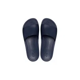 auravedic Crocs Unisex Kadee Navy Blue Sliders-picture-11