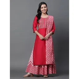 AURELIA Abstract Printed Pure Cotton Dupatta-picture-31