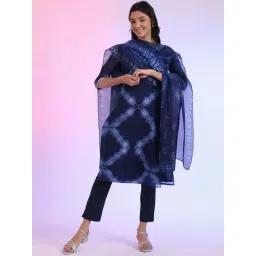 Aurelia Blue Printed Duppatta-picture-28
