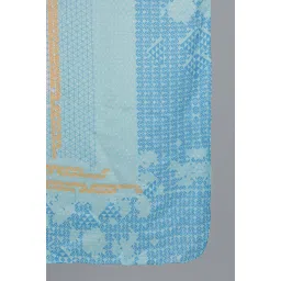Aurelia Blue Printed Scarf image 3