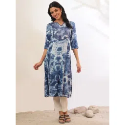 Aurelia Blue Tie-Dye Kurta-picture-48