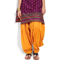 aurelia Cotton Blend Solid Patiala-picture-16
