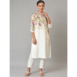 AURELIA Floral Printed Kurta with Trousers-picture-11