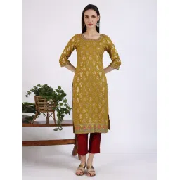 Aurelia Green Printed Kurta-picture-39