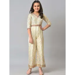 Aurelia Kids Multicolor Floral Print Jumpsuit-picture-43