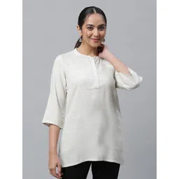 AURELIA Mandarin Collar Stright Kurti-picture-29