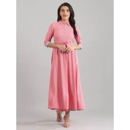 Aurelia Pink Printed Kurta-picture-48